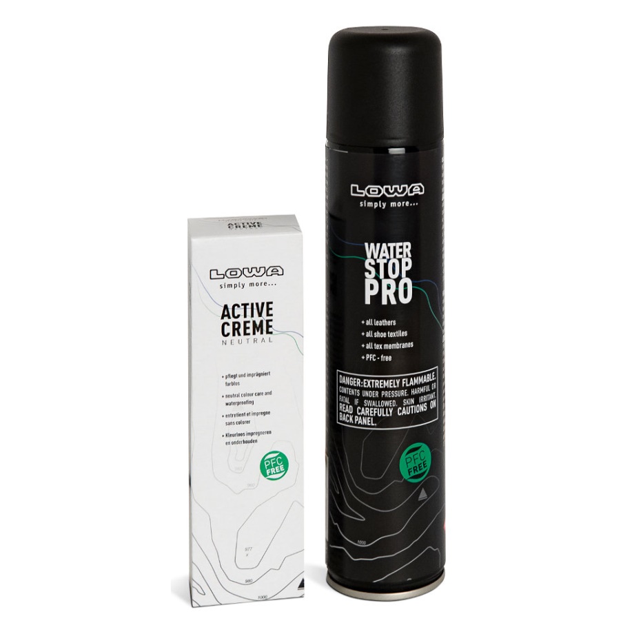 Lowa Combo Pack Active Cream/water Stop Lowa Sortido