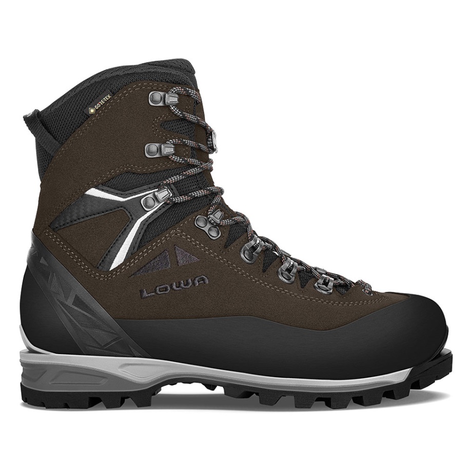 Lowa Castanho Escuro/preto Alpine Expert Ii Gtx