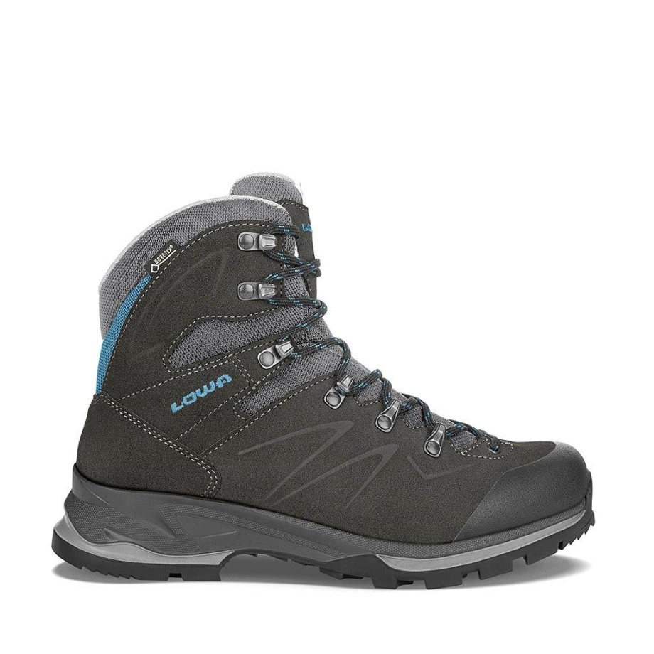 Antracite/azul Lowa Badia Gtx Feminino
