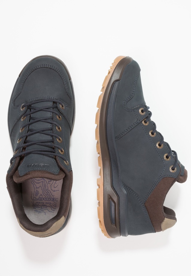 Tênis De Caminhada Azul Marinho Locarno Gtx Lowa