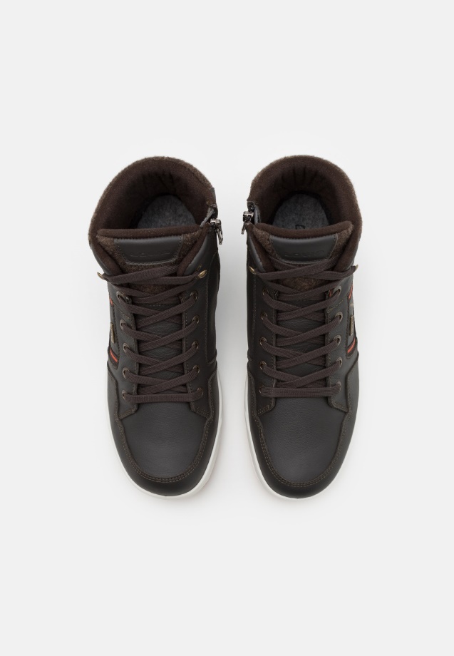 Botas De Inverno Lowa Bosco Gtx Marrom Escuro/laranja