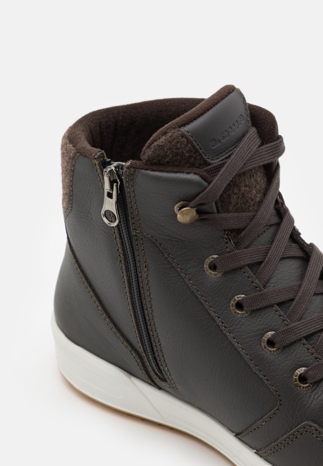 Botas De Inverno Lowa Bosco Gtx Marrom Escuro/laranja