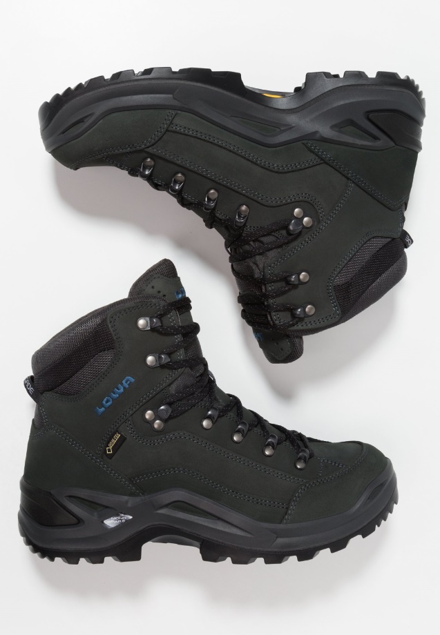 Tênis De Caminhada Lowa Anthrazit/stahlblau Renegade Gtxmid