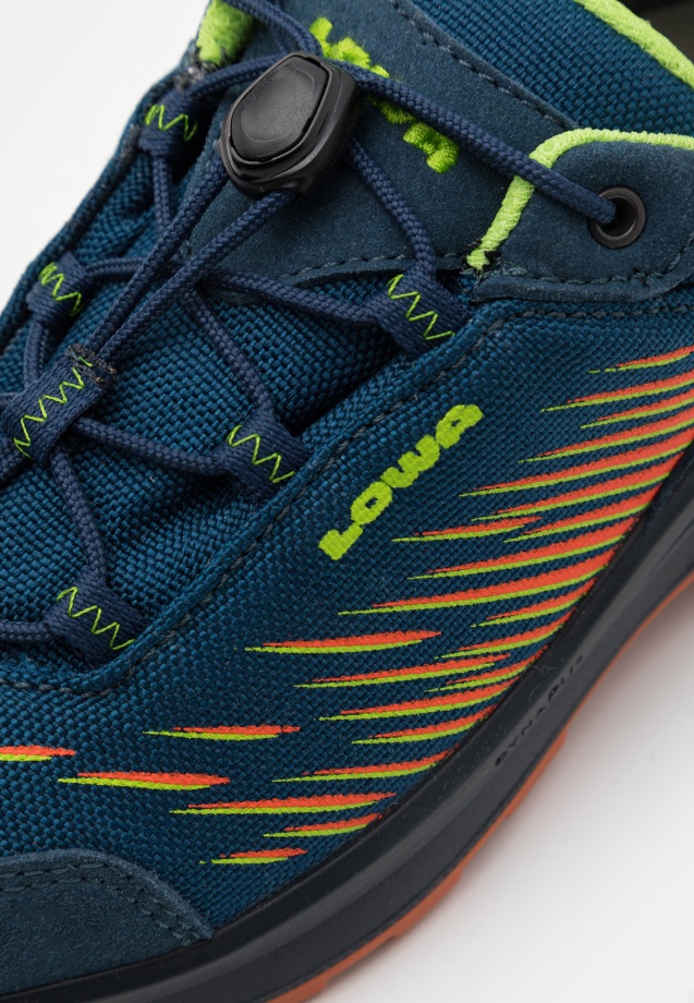 Tênis De Caminhada Unissex Lowa Blau/laranja Zirrox Gtxjunior