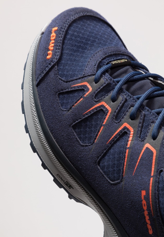 Tênis De Caminhada Innox Evo Gtx Lowa Navy/flame