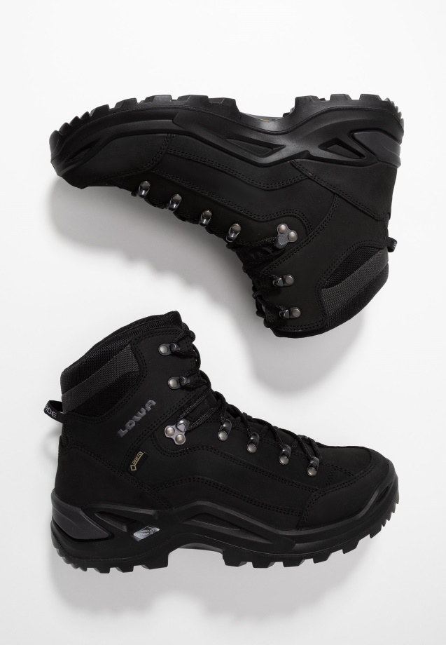Tênis De Caminhada Renegade Gtxmid Lowa Tiefschwarz
